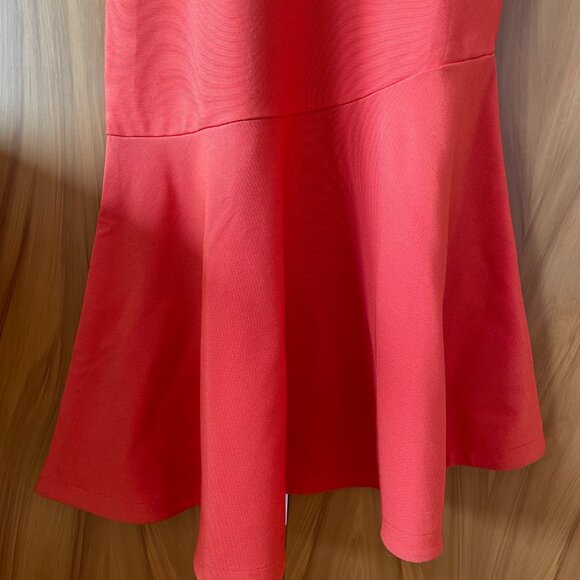 NWT Anthropologie Orange Mermaid Midi Dress XS - Picture 5 of 9